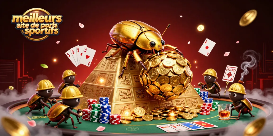 Découvrez les meilleurs sites de paris sportifs avec une scène dynamique de jeux de cartes et de paris dans un décor captivant.
