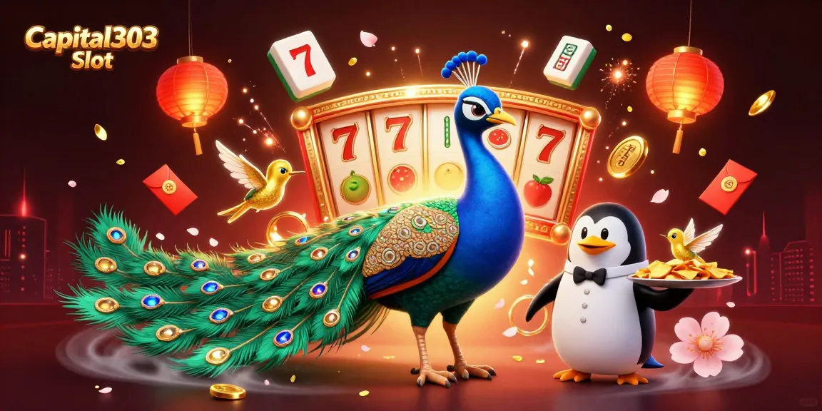 Spin the Capital303 Slot with vibrant characters and luck-driven elements, showcasing the thrill of gaming.