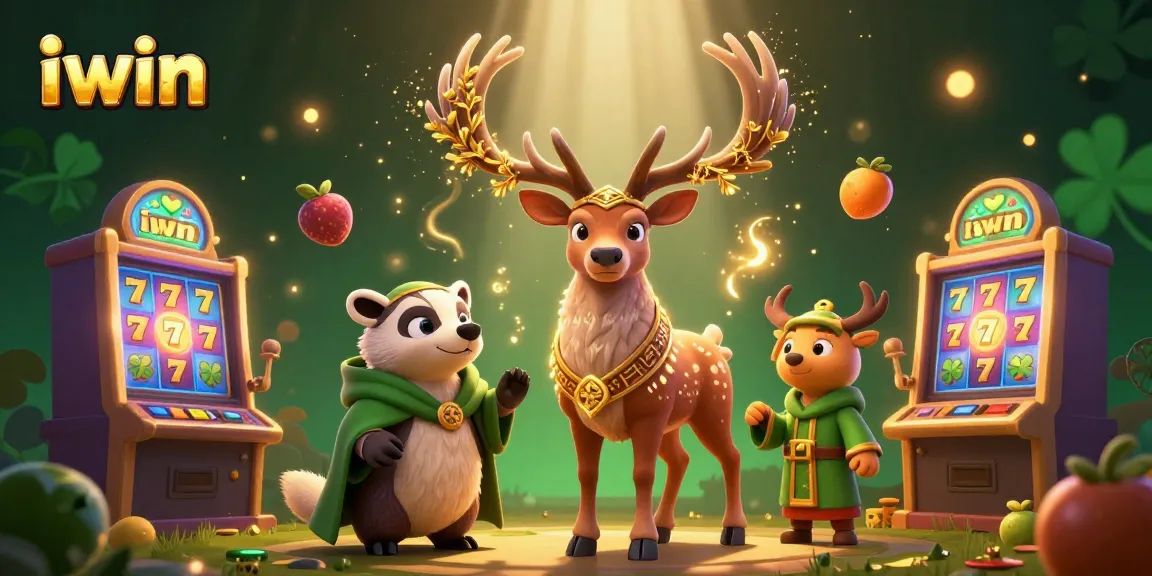 Spin to win with iwin's vibrant slot game adventure featuring magical characters and jackpots!