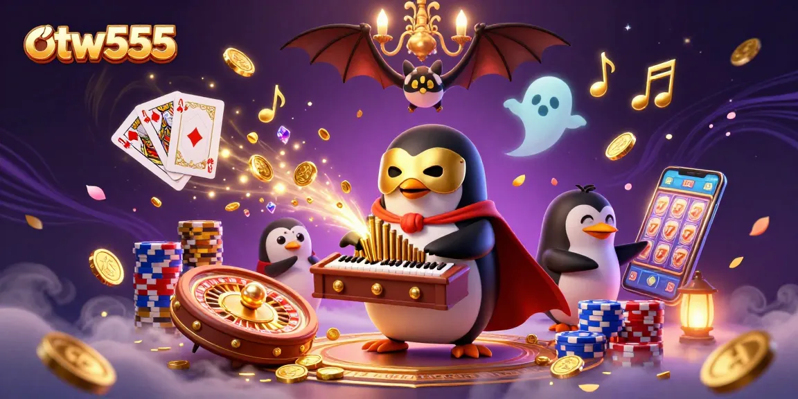 Spin and win at otw555 with a magical casino scene full of excitement and treasures.