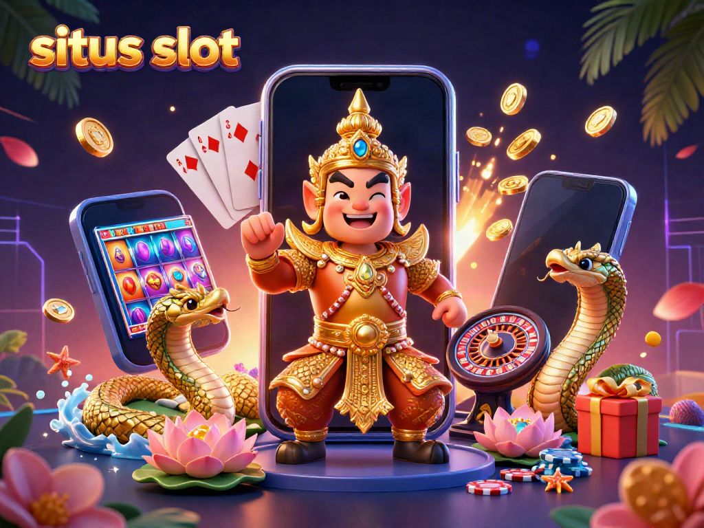 Spin to win with situs slot as vibrant guardian and golden symbols surround you!