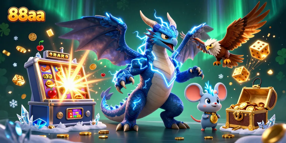 Experience thrilling wins at 88aa with electric slots and jackpot excitement in this vibrant digital casino scene.