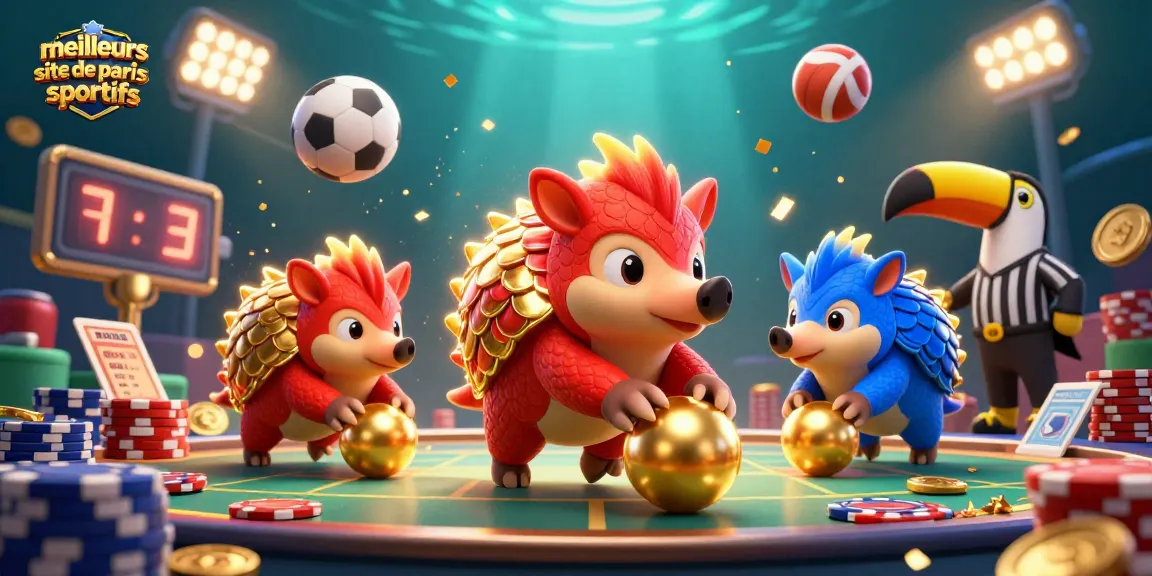 S'engager sur les meilleurs sites de paris sportifs avec des pangolins en rivalité et des éléments sportifs attrayants.