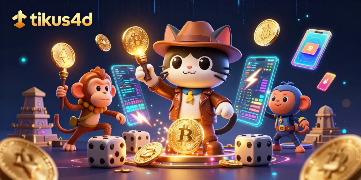 Experience thrilling gameplay with tikus4d as the explorer cat uncovers treasures in a vibrant casino world.