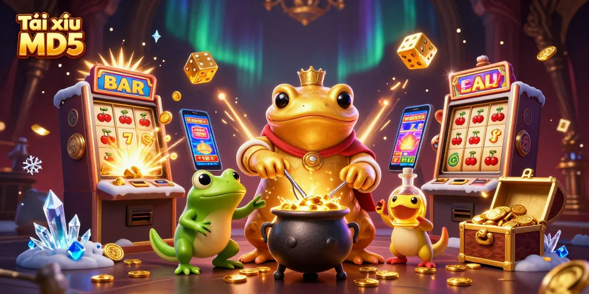 Tài xỉu MD5 reveals thrilling casino dynamics as an alchemist transforms base metals into gold in a lively illustration.