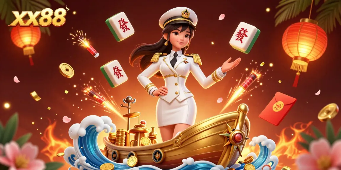 Join the excitement at xx88 with mahjong games, dynamic energy, and gold reflections.