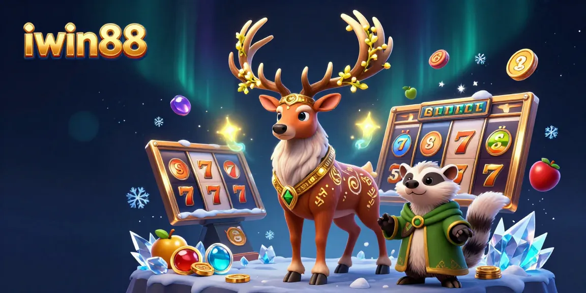 Engage in exciting slot games with iwin88 featuring dynamic characters and vibrant symbols.