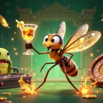 Engage with the thrilling uu88 casino scene featuring a vibrant blend of characters and games.