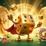 GK88's golden dice golem and friends bring casinos to life in dazzling 3D illustration.