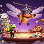 Experience winning excitement at Sunwin Official with a vibrant, 3D casino scene.