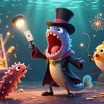 Explore le monde du casino en ligne sans KYC avec des personnages marins captivants et une ambiance dynamique.