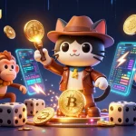 Experience thrilling gameplay with tikus4d as the explorer cat uncovers treasures in a vibrant casino world.