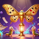 Plongez dans l'univers du meilleur casino en ligne france avec une illustration captivante de créatures et d'éléments de jeu.