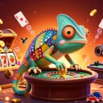 Vivez l'expérience de jeu dans un casino en ligne sans wager avec notre illustration dynamique captivante.