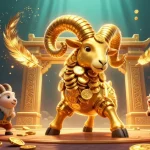 Découvrez l'univers palpitant du casino en ligne le plus payant avec des éléments dynamiques, des pièces d'or et des effets de flammes.
