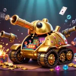 Engage in the exciting tikus4d experience with a vibrant 3D illustration showcasing dynamic casino elements.