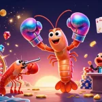 Transformez votre expérience dans le nouveau casino en ligne avec une scène vivante de personnages marins et d'éléments de jeu.